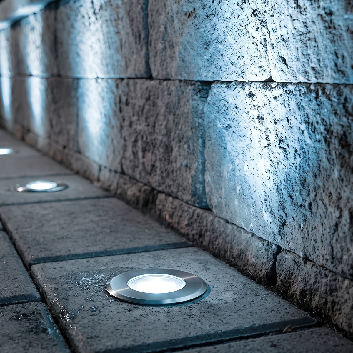 Outdoor Waterproof Recessed In-Ground LED Deck Spot Lights - Flyachilles