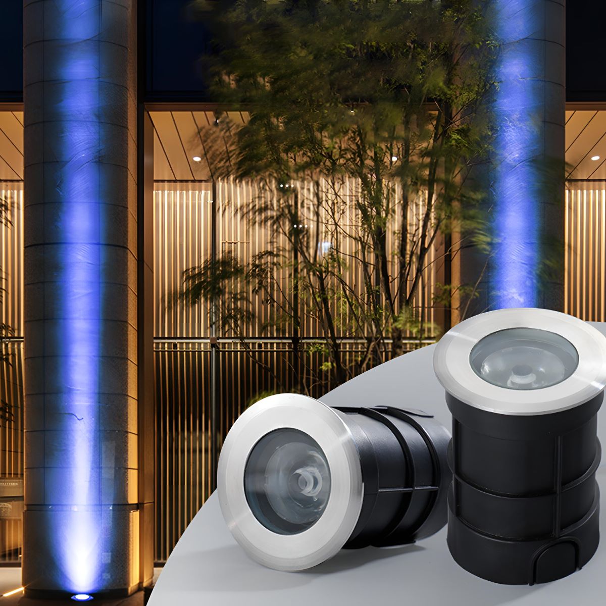 Outdoor Waterproof Recessed In - Ground LED Deck Spot Lights - Flyachilles