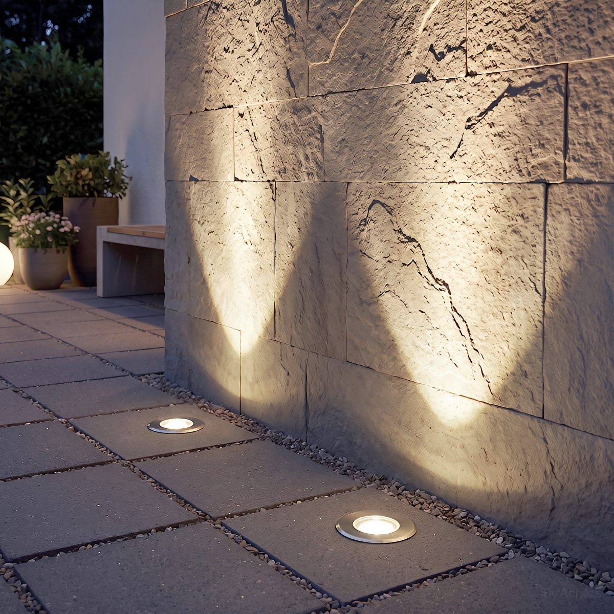 Outdoor Waterproof Recessed In-Ground LED Deck Spot Lights - Flyachilles