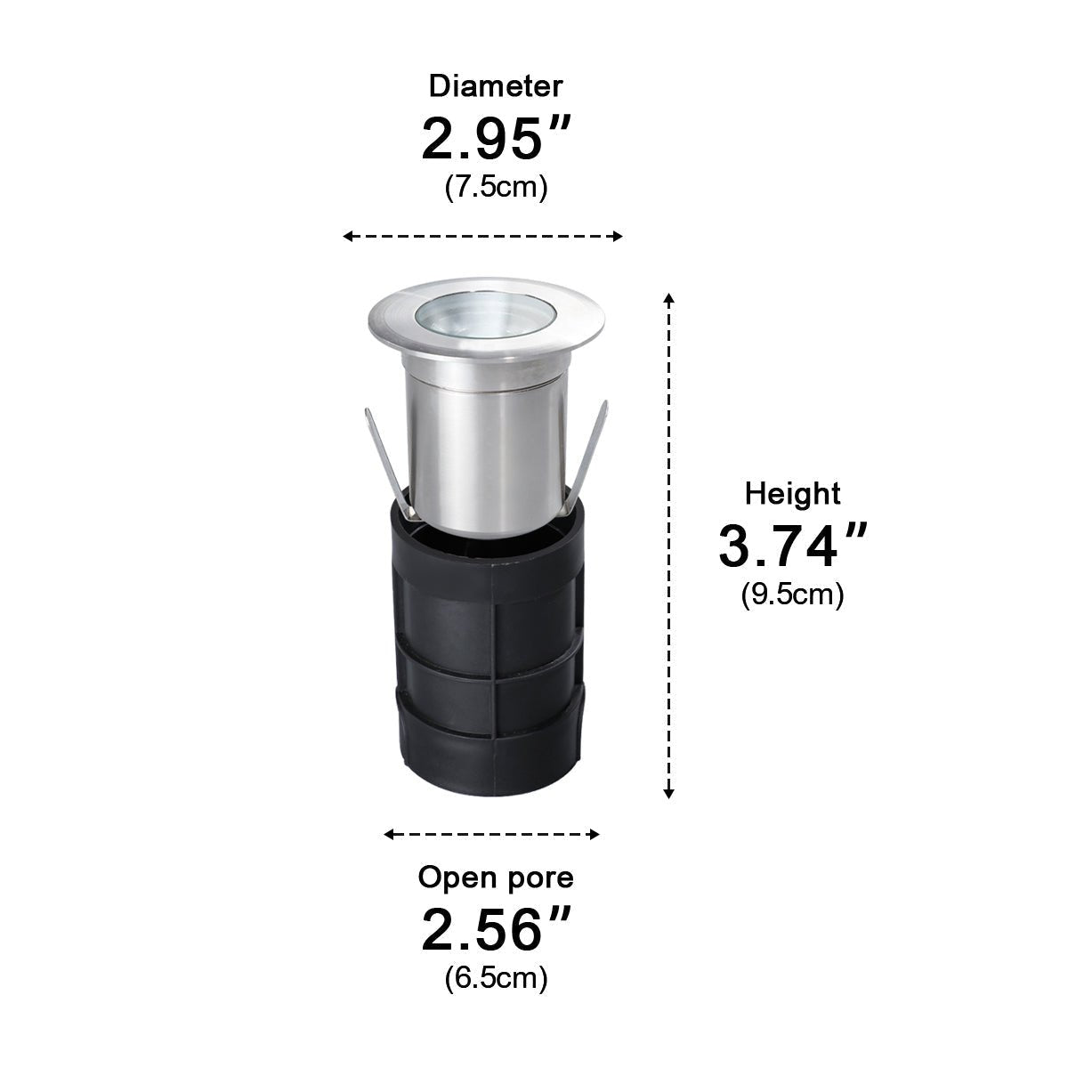 Outdoor Waterproof Recessed In - Ground LED Deck Spot Lights - Flyachilles