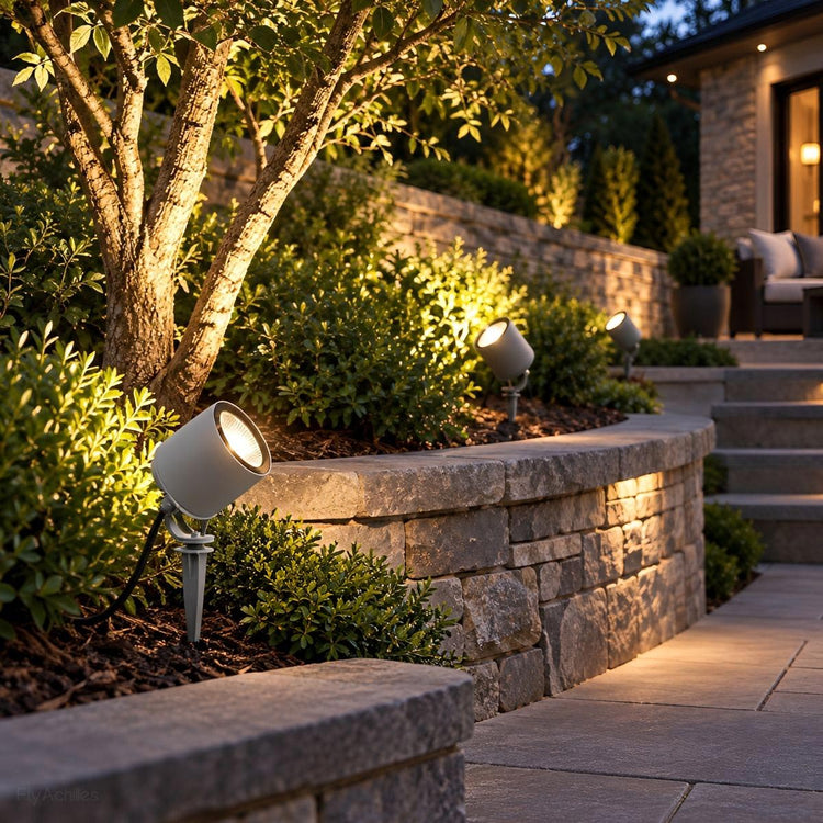 Outdoor Waterproof Round COB Spot Lights Trees Lights - Flyachilles
