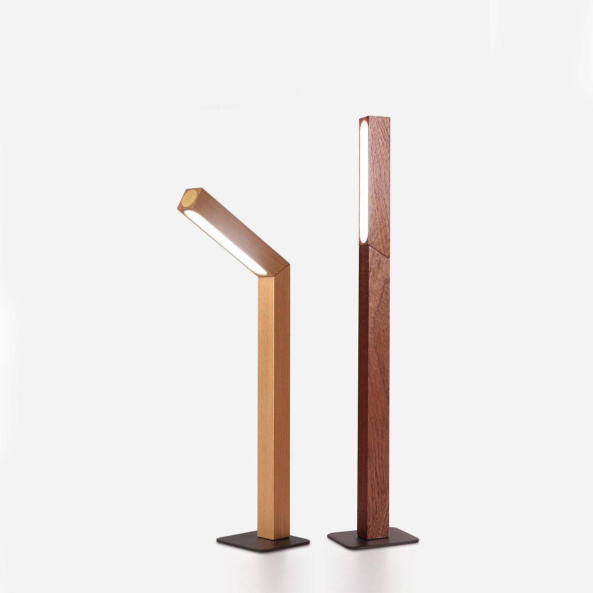 Portable Modern Minimalist LED Dimming Light Strip Wood Table Lamp - Flyachilles
