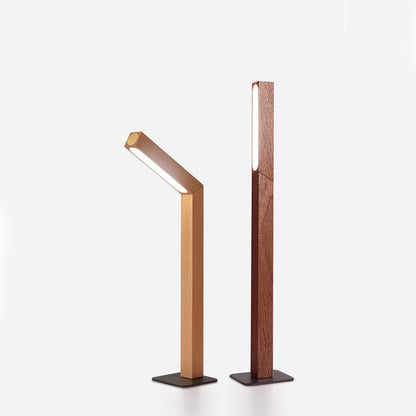 Portable Modern Minimalist LED Dimming Light Strip Wood Table Lamp - Flyachilles