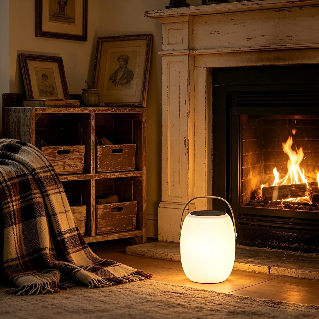 Portable Solar Outdoor Waterproof LED Hanging Lantern Lights - Flyachilles