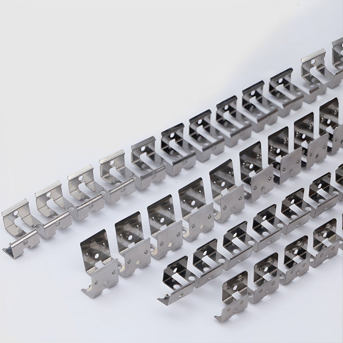 Linear Clips Electrical 20pcs Recessed LED Flexible Linear Light Clip-on Mounting Accessories ...