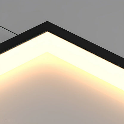 Rectangle LED Chandelier – Modern Minimalist - Flyachilles