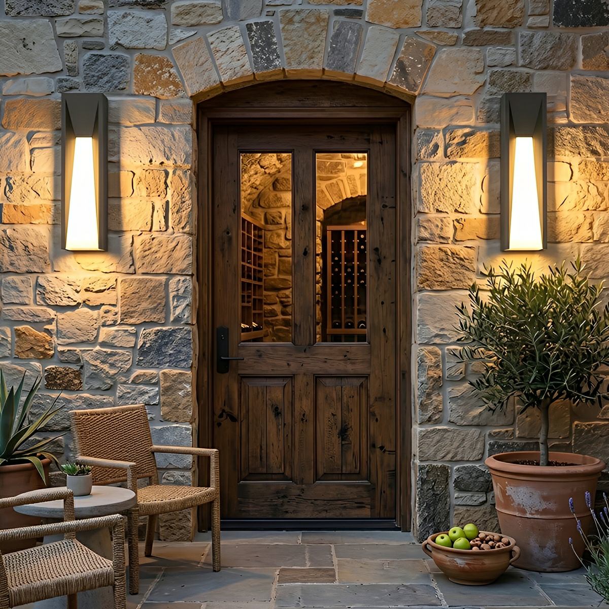 Rectangle LED Waterproof Modern Wall Sconces Lighting - Flyachilles