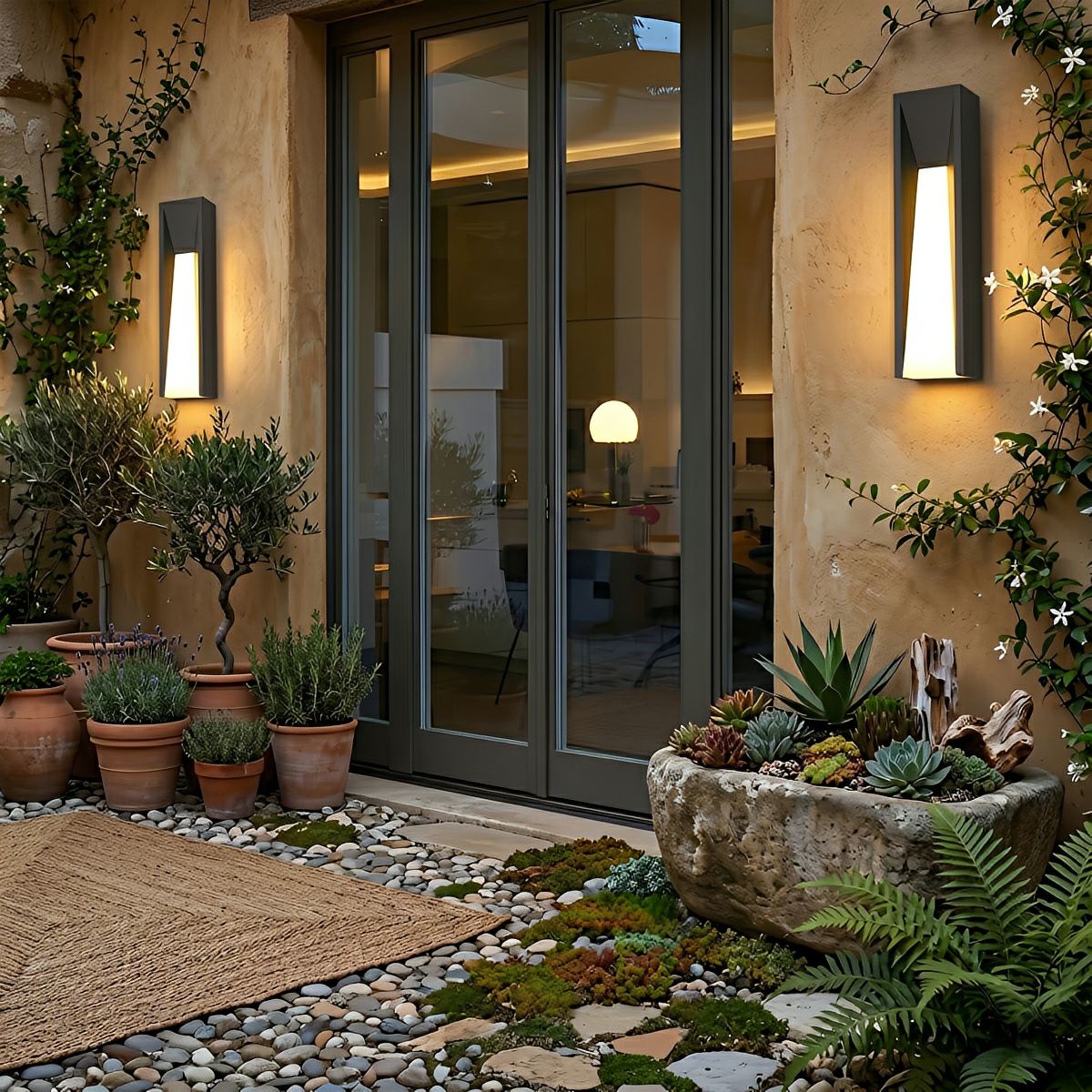 Rectangle LED Waterproof Modern Wall Sconces Lighting - Flyachilles