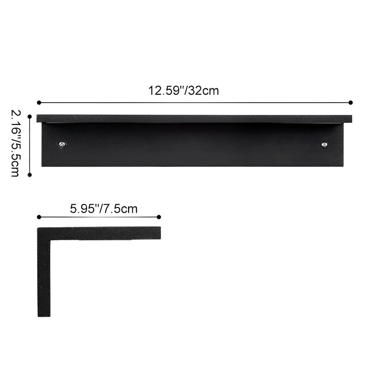 Rectangle Waterproof Modern Minimalist Outdoor Wall Porch Lights - Flyachilles