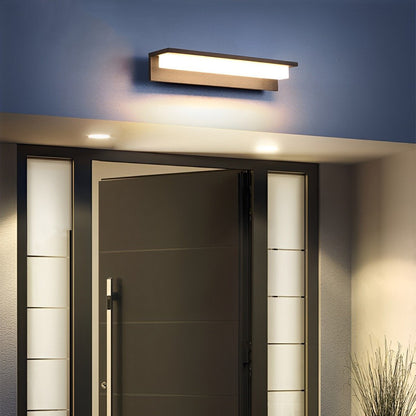 Rectangle Waterproof Modern Minimalist Outdoor Wall Porch Lights - Flyachilles