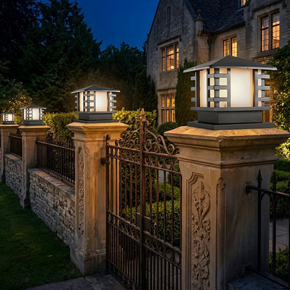 Retro Column LED Antique Garden Waterproof Courtyard Stigma Lamp - Flyachilles
