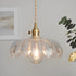 Retro Flower Glass Brass Kitchen Pendant Lighting Chandelier Hanging Lamp - Flyachilles