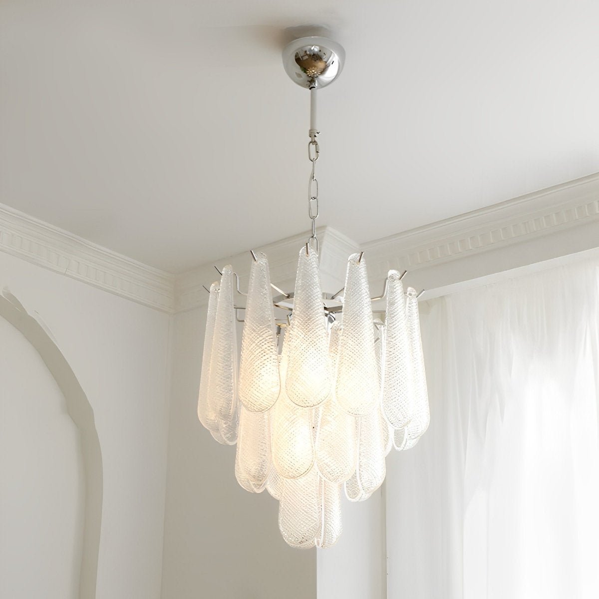 Retro Luxury Teardrop Waterfall Chandelier Light - Flyachilles