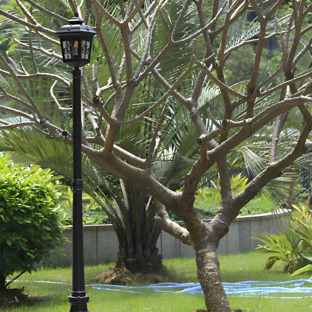 Retro Minimalist LED Waterproof Garden Lamp Post Lights Outdoor Pole Light Garden Lamp Lighting Fixture - Flyachilles
