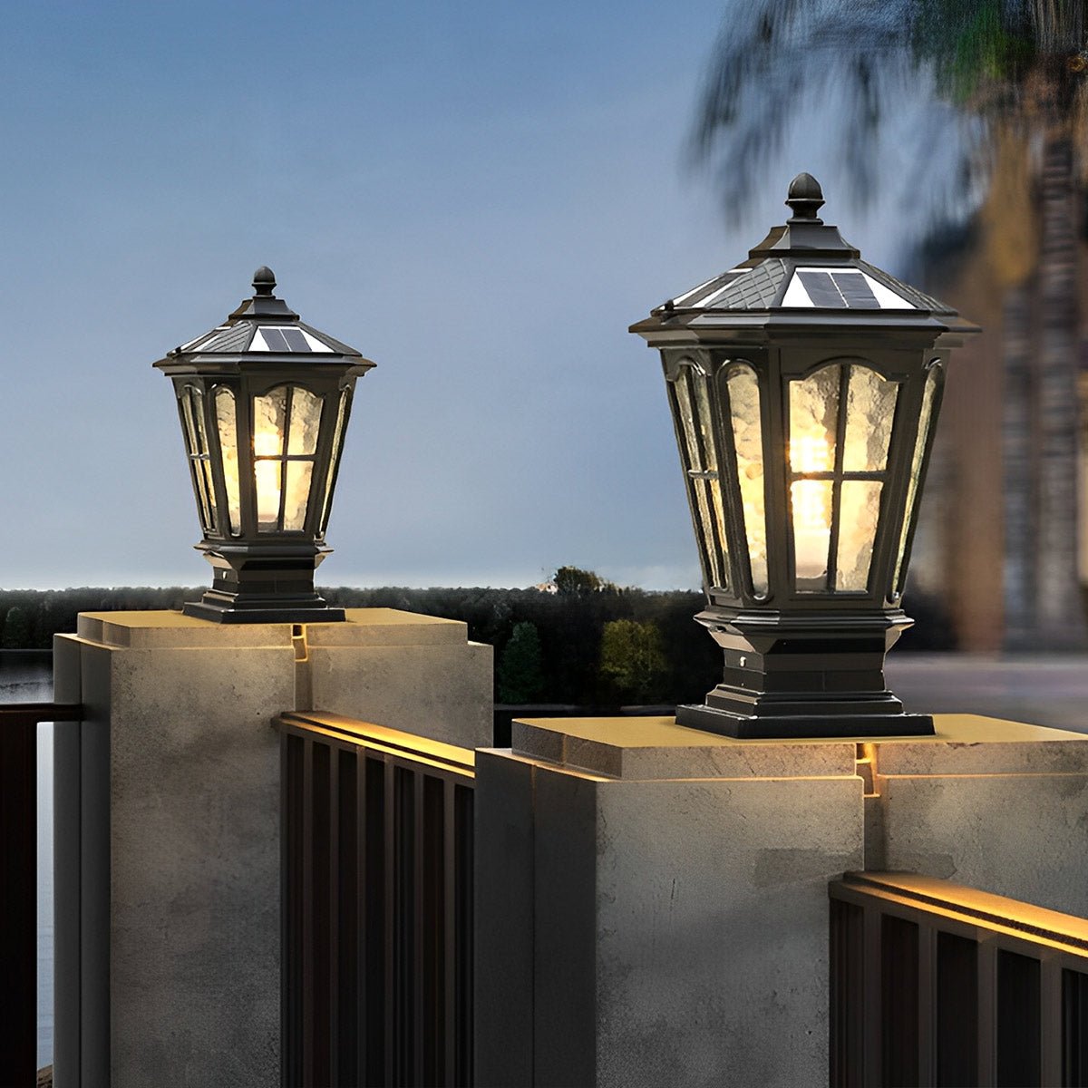 ライト・ランタン NEIGHBORHOOD SRL . CAP LIGHT UQL1380 Historic Outdoor Post/Pier Light, 22.75
