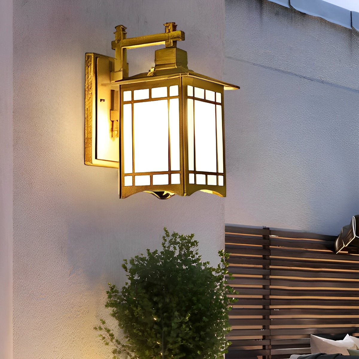 Retro Waterproof LED Vintage Solar Wall Lamp with Remote Wall Sconce Lighting - Flyachilles