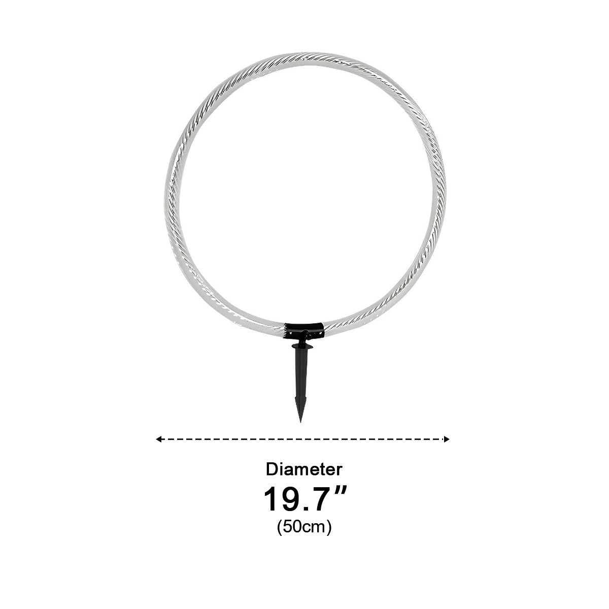 Ring Minimalist LED Waterproof Modern Outdoor Lawn Lamp - Flyachilles