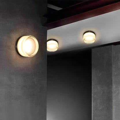 Round Modern Minimalist Indoor LED Wall Lights - Flyachilles