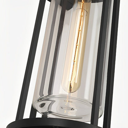 Rustic Modern Cylinder Waterproof Outdoor LED Porch Wall Lights - Flyachilles