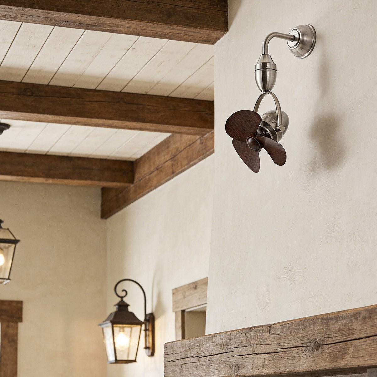 Rustic Modern Swing Rotation 6 - Speed Reverse Wall Fan - Flyachilles