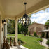 Rustic Waterproof Globe Outdoor Light Pendant Light Hanging Lantern - Flyachilles