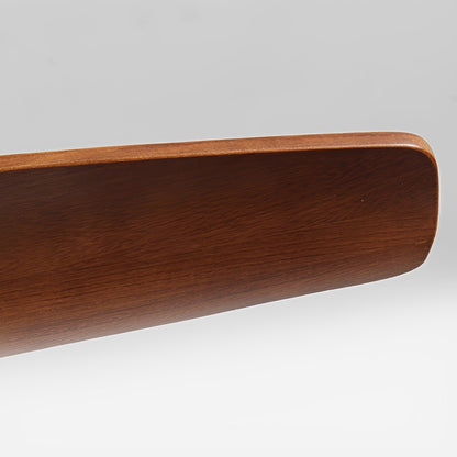 Sculptural Waterproof Modern Wood Reverse Outdoor Ceiling Fan - Flyachilles