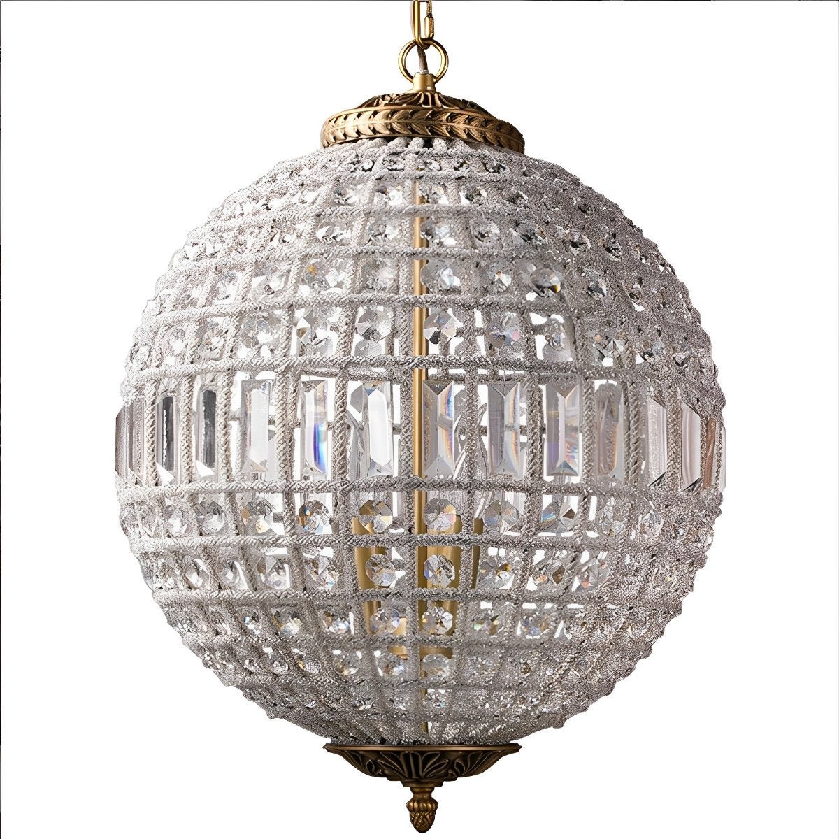 Shining Luxury Morocco Ball Crystal Chandelier Light - Flyachilles