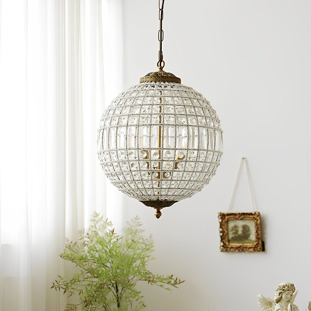 Shining Luxury Morocco Ball Crystal Chandelier Light - Flyachilles