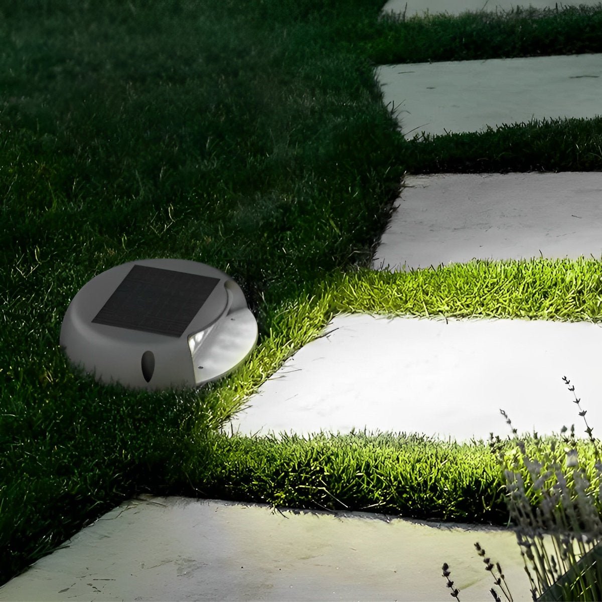 8 Pack Solar Fence Lights - 2 Mode LED Deck, Pathway, Step Lights For Outdoor Stairs & Garden