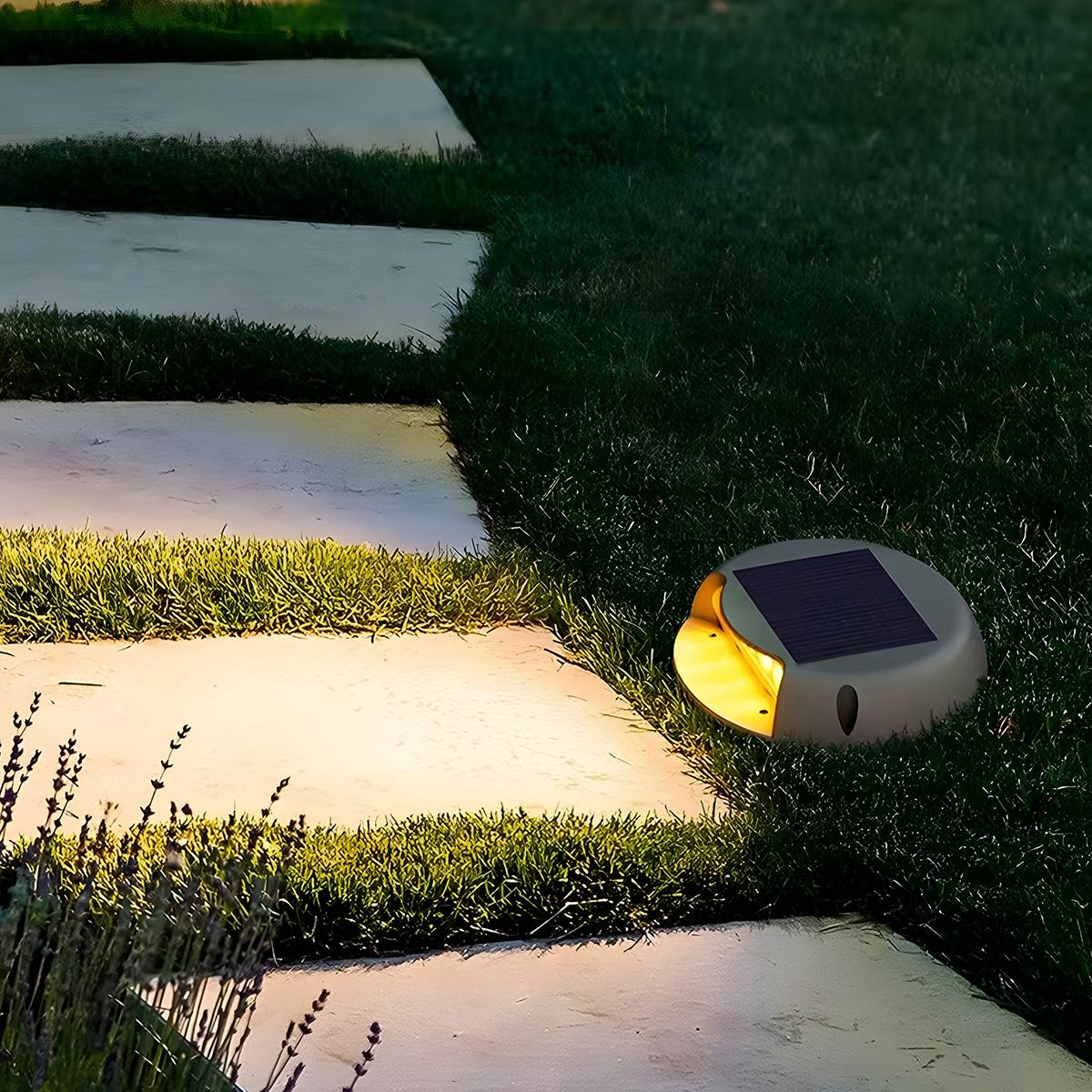 Solar Deck Stair Lights LED Outdoor Step Lights - Flyachilles