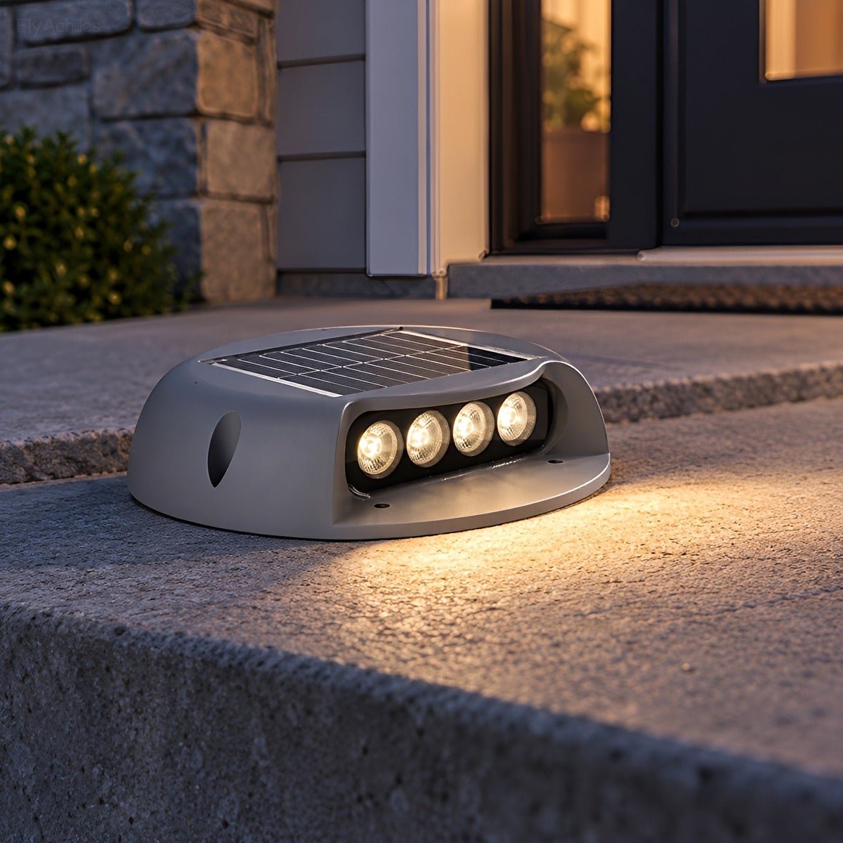 Solar Deck Stair Lights LED Outdoor Step Lights - Flyachilles
