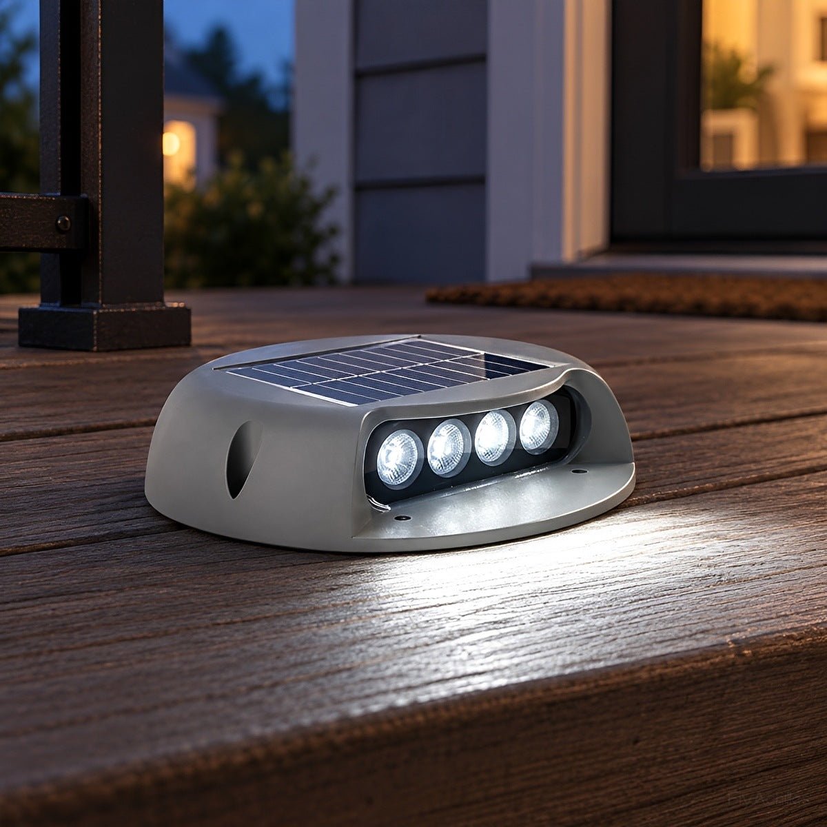Solar Deck Stair Lights LED Outdoor Step Lights - Flyachilles