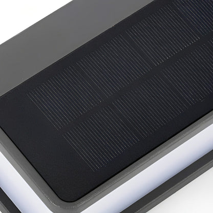 Solar Motion Sensor Geometric Waterproof Outdoor LED Porch Wall Lights - Flyachilles