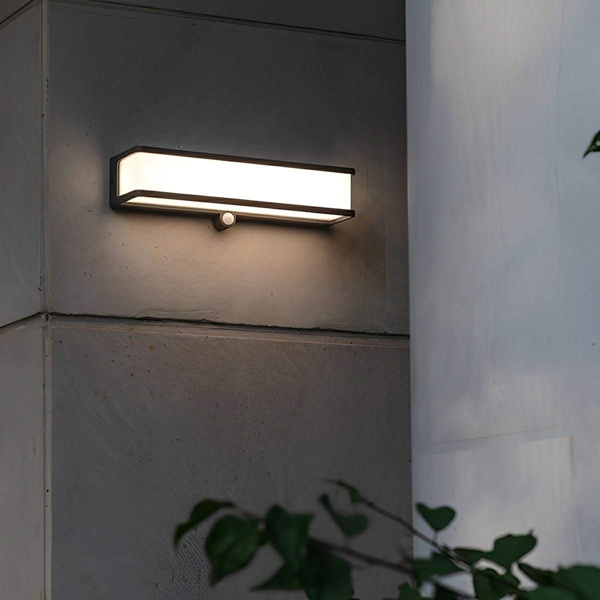 Solar Motion Sensor Geometric Waterproof Outdoor LED Porch Wall Lights - Flyachilles