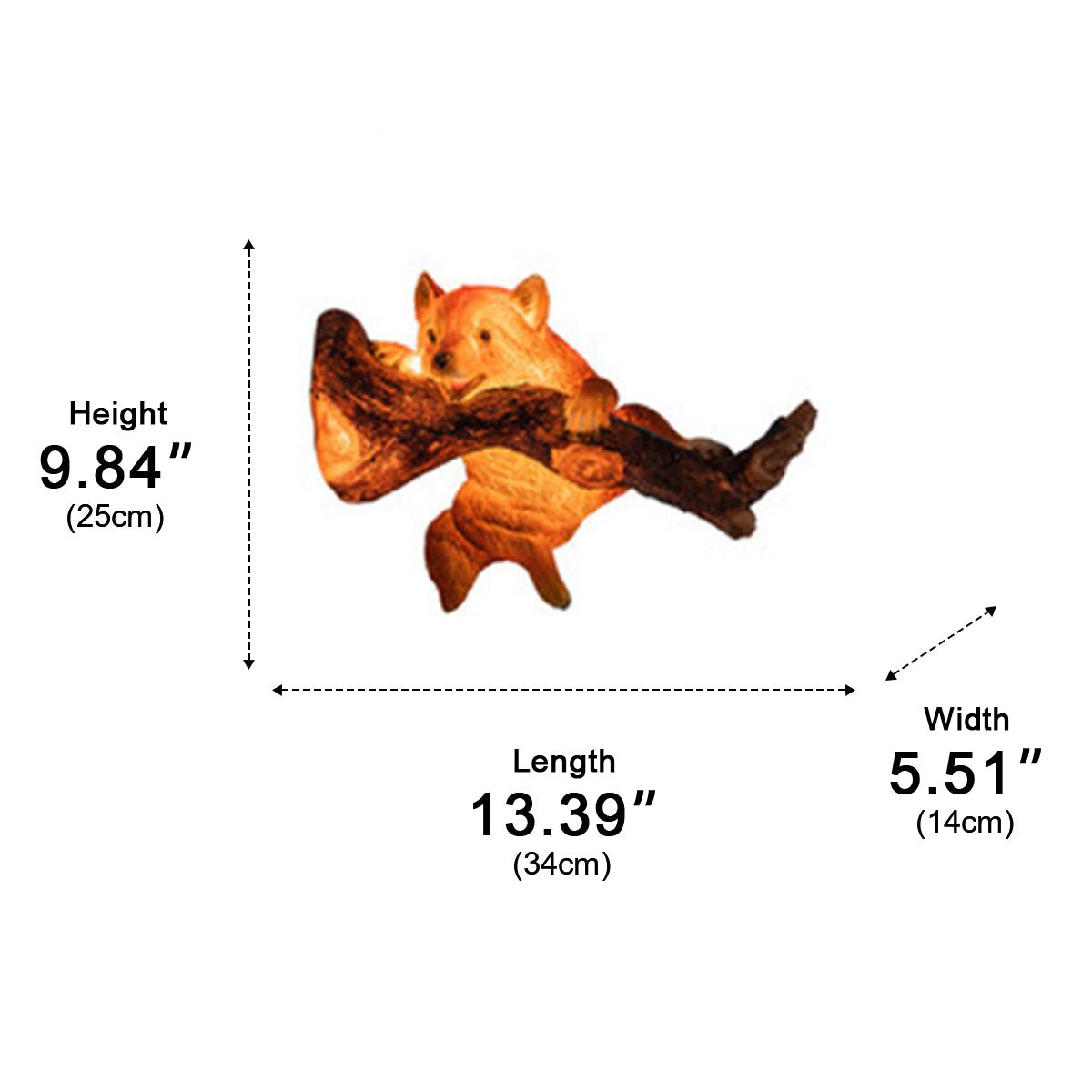 Solar Outdoor Waterproof Animal LED Hang Lights Trees Lights - Flyachilles