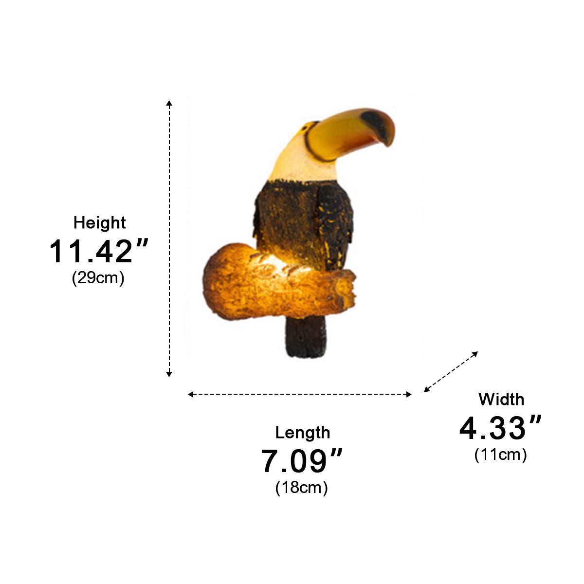 Solar Outdoor Waterproof Animal LED Hang Lights Trees Lights - Flyachilles
