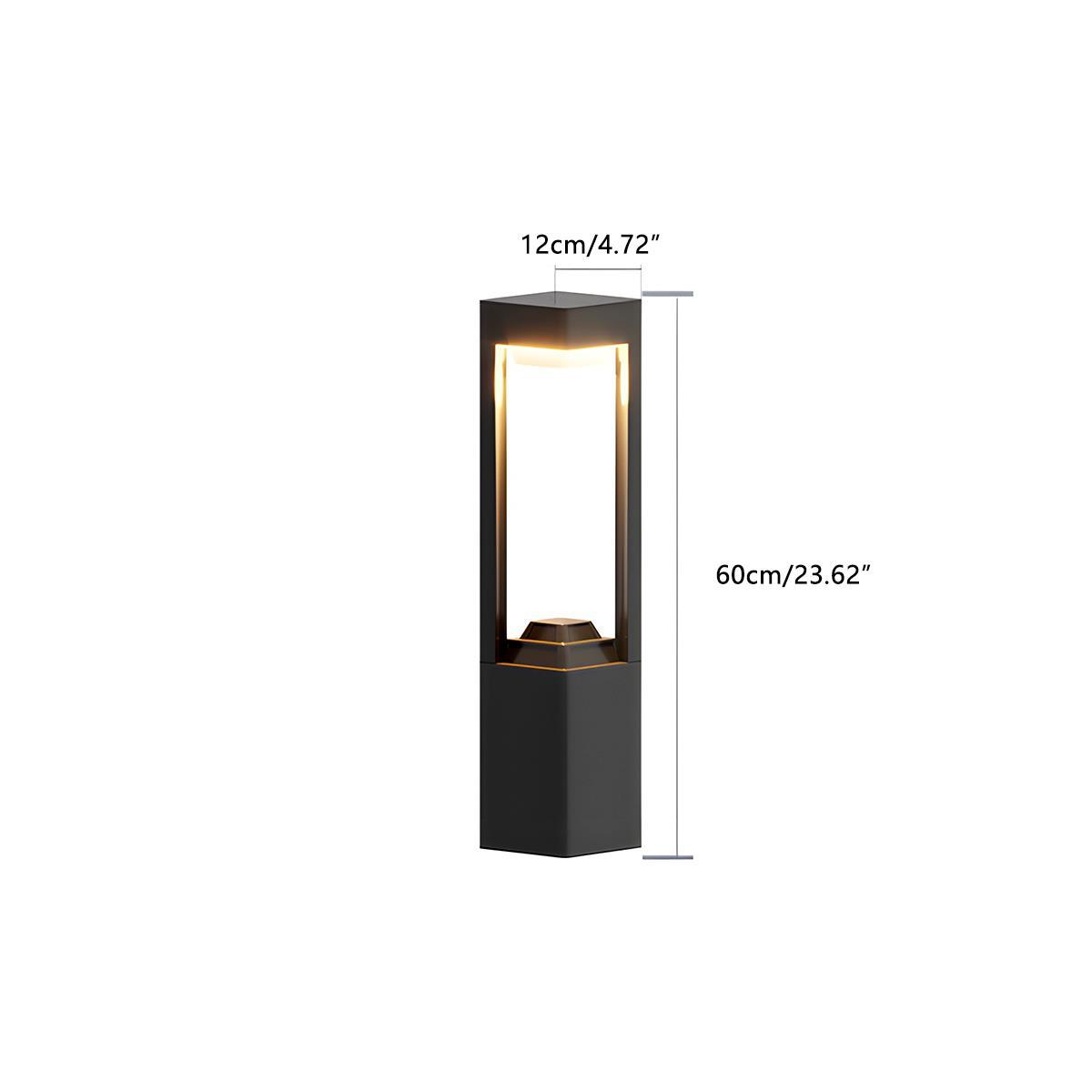 Solar Rectangular LED Outdoor Landscape Lighting - Flyachilles