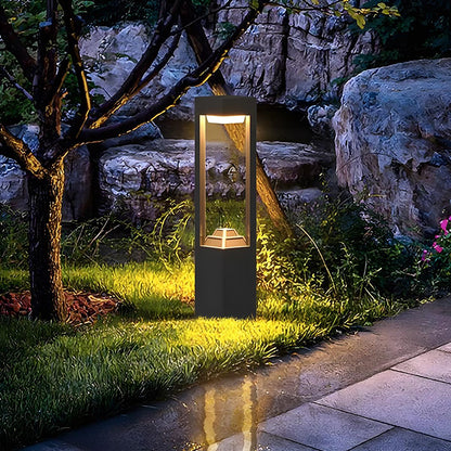 Solar Rectangular LED Outdoor Landscape Lighting - Flyachilles