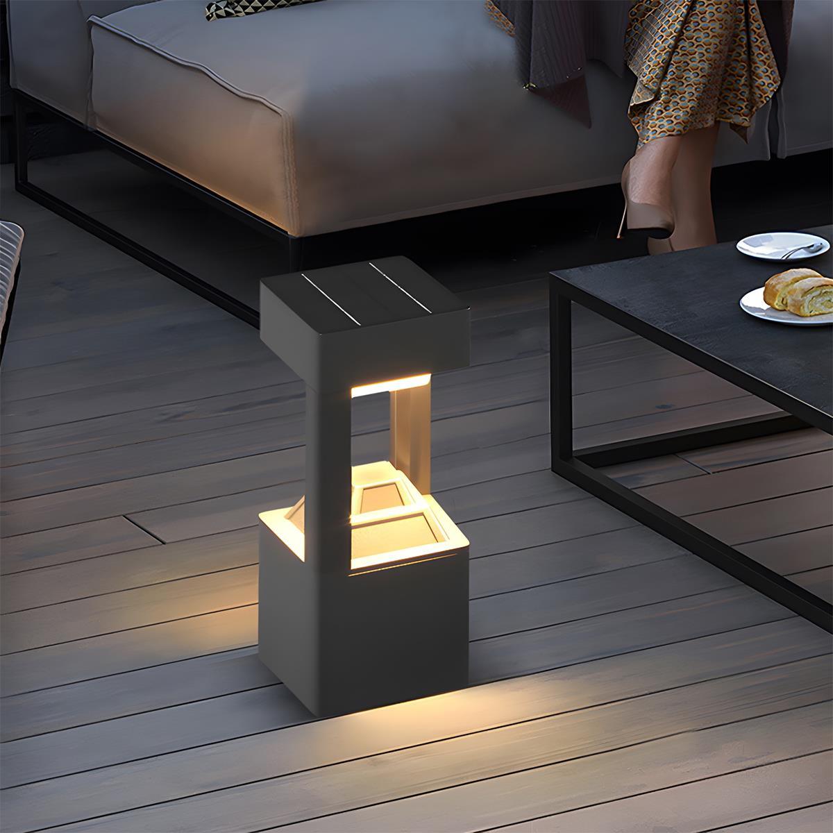 Rectangular Solar Led Lights 118LED Newest Solar LED Lights Outdoor