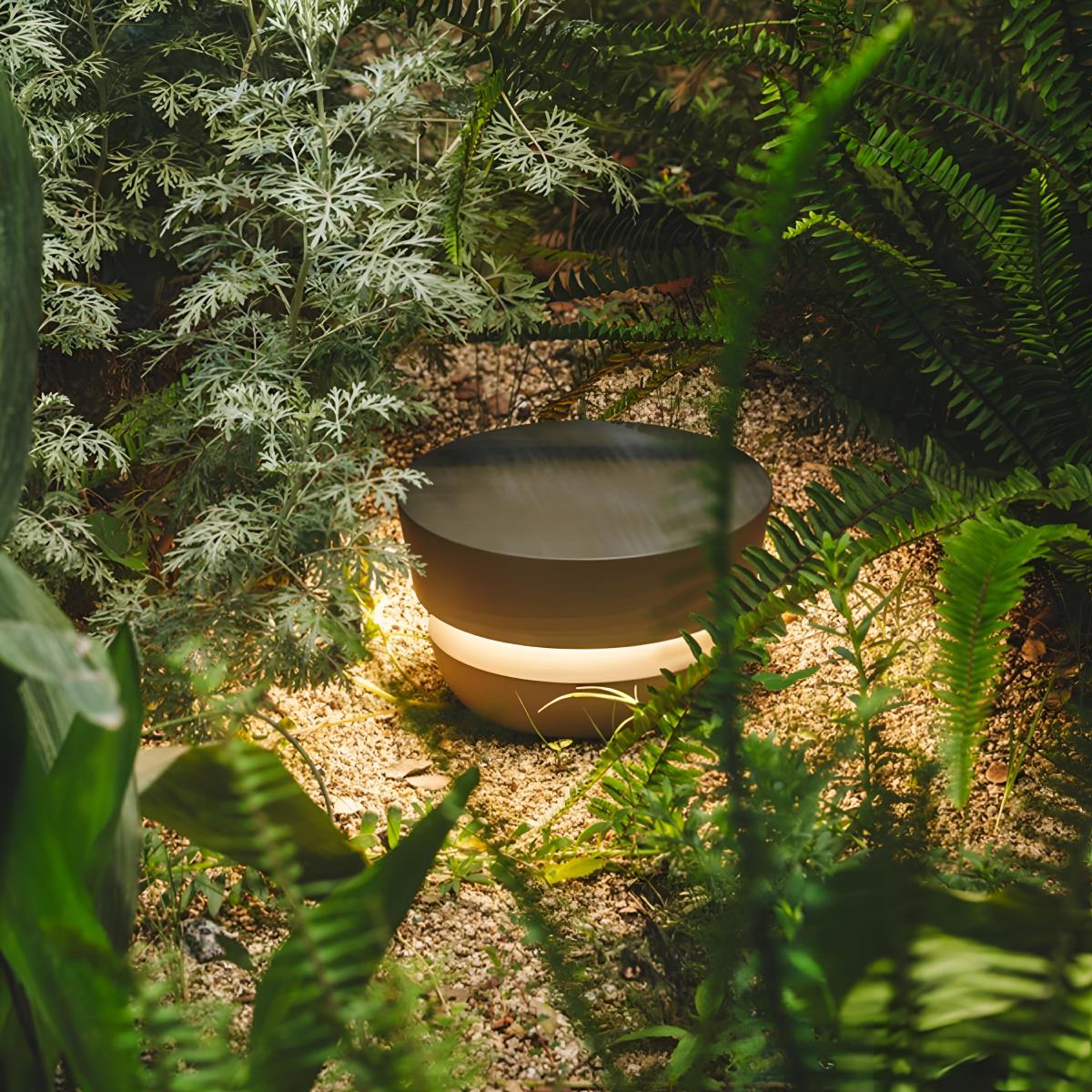 Solar Waterproof 360° Beam Round LED Outdoor Landscape Lighting - Flyachilles