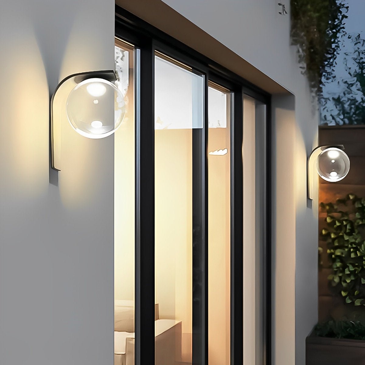 Solar Waterproof Bubbles LED Outdoor Wall Sconces - Flyachilles