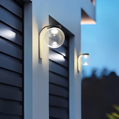 Solar Waterproof Bubbles LED Outdoor Wall Sconces - Flyachilles