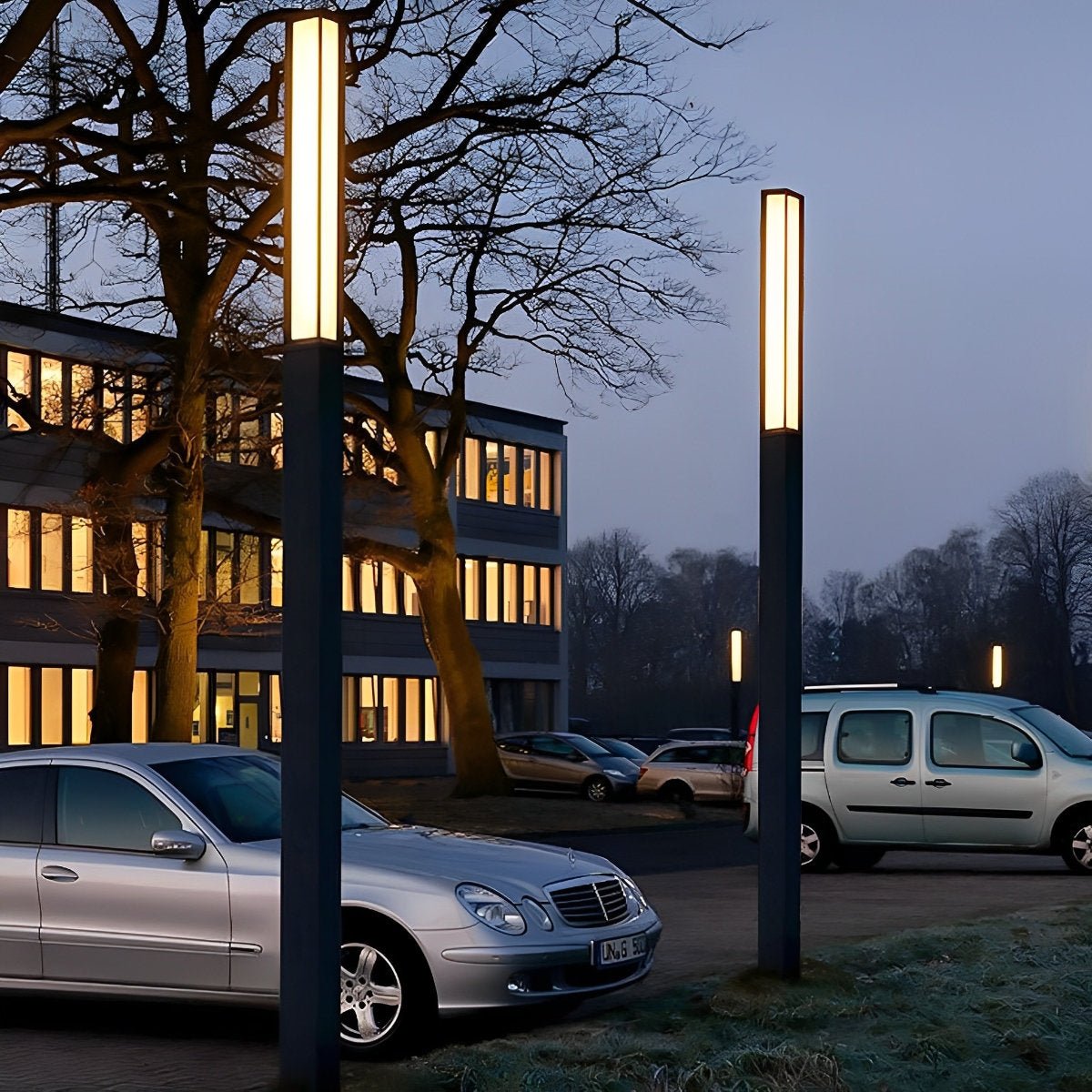 Waterproof Modern LED High Pole Outdoor Post Lights – Metal Street Lamp ...