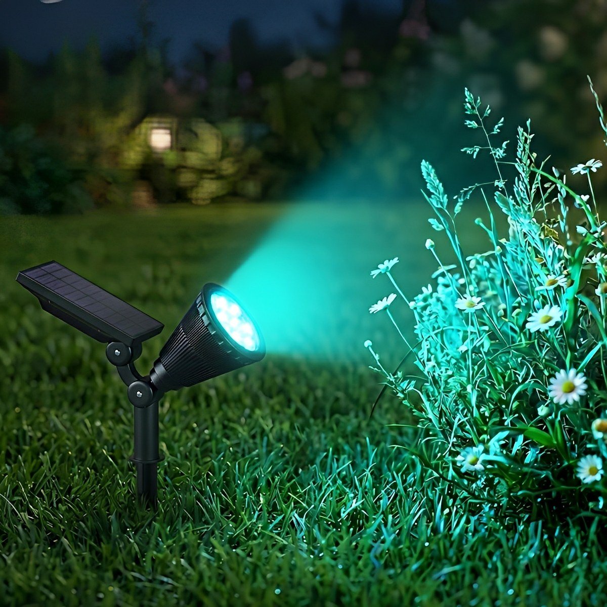 Solar Waterproof LED Landscape Tree Lighting Outdoor Spot Light - Flyachilles