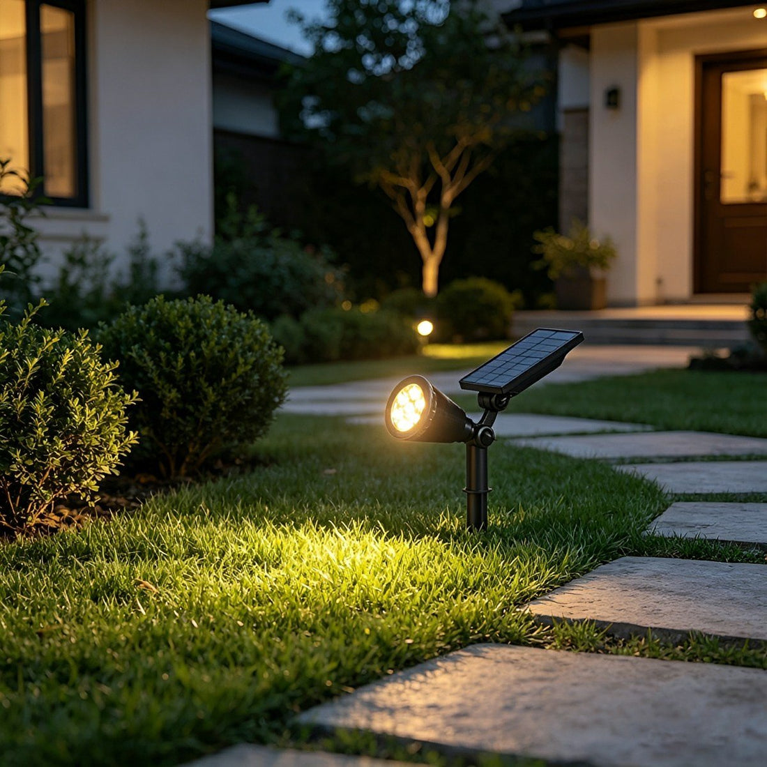 Solar Waterproof LED Landscape Tree Lighting Outdoor Spot Light - Flyachilles