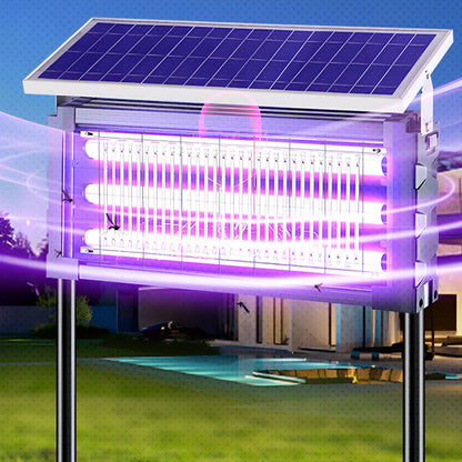 Solar Waterproof LED Outdoor Lawn Mosquito Bug Zapper Killer Lights - Flyachilles