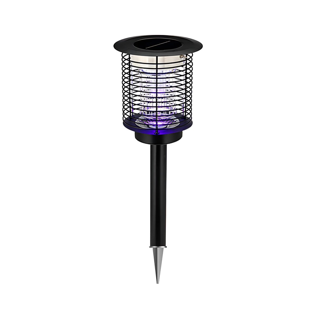 Solar Waterproof LED Outdoor Mosquito Bug Zapper Killer Lawn Pillar Lights - Flyachilles