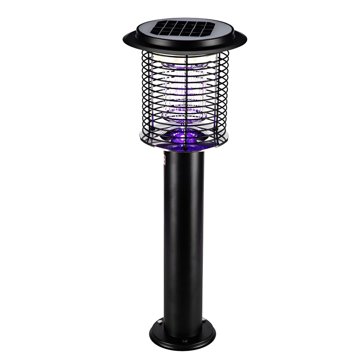 Solar Waterproof LED Outdoor Mosquito Bug Zapper Killer Lawn Pillar Lights - Flyachilles