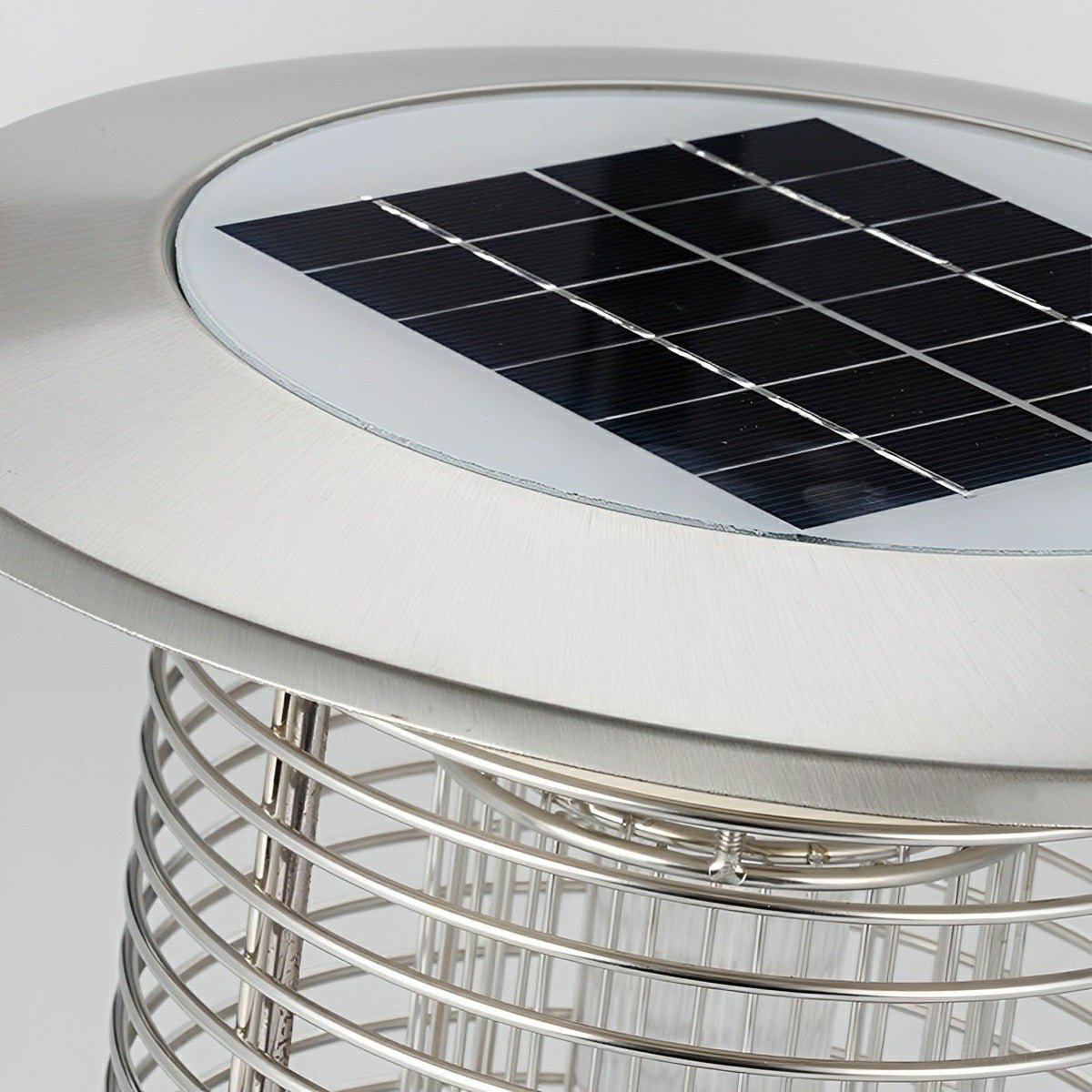Solar Waterproof LED Outdoor Mosquito Bug Zapper Killer Post light Rechargeable - Flyachilles