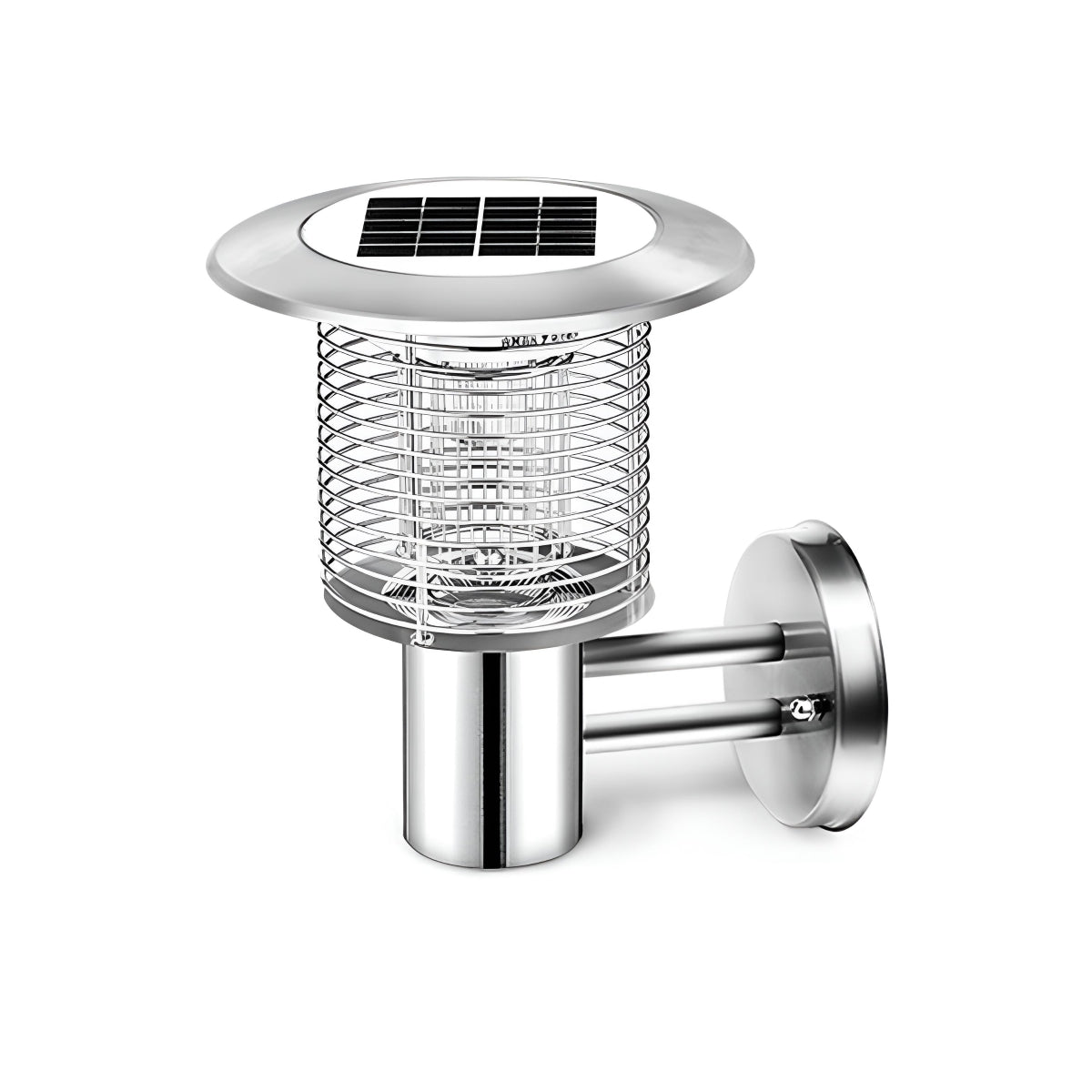 Solar Waterproof LED Outdoor Mosquito Bug Zapper Killer Wall Lights Rechargeable - Flyachilles